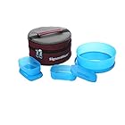 Signoraware Classic Lunch Box Set with Bag, T Blue