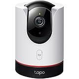 TP-Link Tapo C225 4MP 2K QHD 1440p Pan/Tilt WiFi SecuritySmart AI Camera, Indoor CCTV, Starlight Sensor, Night Vision, Alexa 