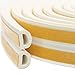 Produktbild Türdichtung Weatherstripping, Fenster Dichtungsband für Draft Stopper Gap Blocker und Wind Blocker, 9 mm x 6 mm x 6 m (weiß)