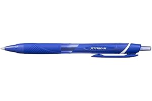 uni-ball JETSTREAM SXN-150-07 RETRACTABLE ROLLERBALL PEN [Pack of 10] Blue Barrel with Blue Ink