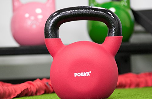 Powrx Kettlebell Kugelhantel Neopren 4 – 30 kg - 6