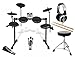 Produktbild Alesis DM7X elektronisches Drumset Session Kit E-Drum Set mit Zubehör (Hocker, Kopfhörer, Sticks, Drum Rack, Drum Pads, 385 Sounds, 40 Kits, Sequencer, Metronom, Aufnahmefunktion, Kabel, Netzteil)