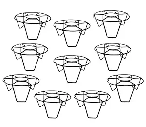 Feora9X Indoor/Outdoor Flower/Plant Round Pot Stand - Set of 10