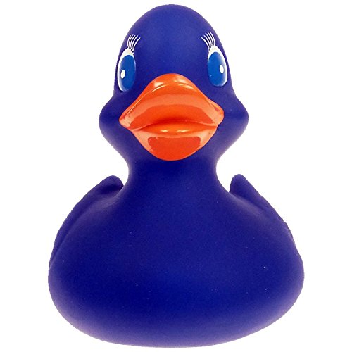 Preisvergleich Produktbild Belladecora® Badeente Agathe, blau, ca. 10 cm