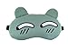 Jenna™ Line_Green Cartoon Face Sleeping Eye Mask RS.250.00