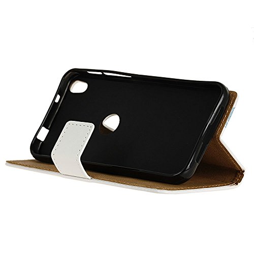 Funda Para BQ Aquaris X   X Pro   Sunrive Funda Protecci  n Carcasa Cuero Resistente Cierre Magn  tico carcasa en folio  soporte plegable ranuras para tarjetas  Patr  n manglar    1 x L  piz   ptico