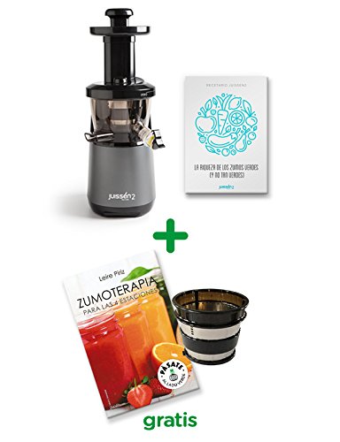Juissen2 Pack #PásateAlLadoVerde(43rpm)+Filtro Helados/Pate+Libro Zumoterapia LEIRE PIRIZ