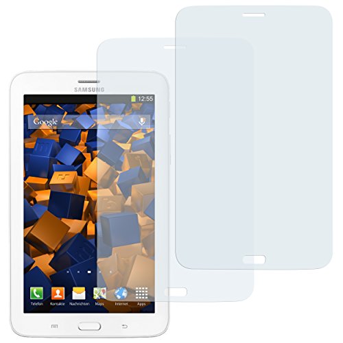 2 x mumbi Schutzfolie Samsung Galaxy Tab 3 7.0 Lite (7 Zoll) Folie Displayschutzfolie (nur Tab 3 T111 MIT Telefonfunktion)