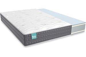 ZZ DON DESCANSO Don descanso MULHACÉN Colchón Viscoelástico, Espuma, Altura ± 26cm, 105x180 cm