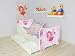 TODDLER CHILDREN KIDS BED INCLUDING MATTRESS + DRAWER 160x80!! 30 DESIGNS!!! (LITTLE FAIRY)