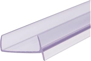 STEIGNER Joint pour plinthe cuisine, profil d’étanchéité pour socle cuisine, 15mm / 16mm / 17mm, longueur : 1,5m, TRANSPARENT