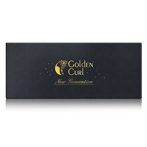 Golden Curl Keramik Glätteisen GL806 – Professionell fortgeschrittene Dual Voltage flache Eisen Platten für alle Haartypen (Schwarz) - 8