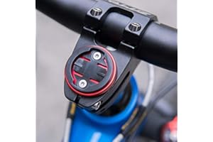 CYSKY Garmin Edge Mount, Bike Stem Top Cap Holder for Garmin Bryton Cycling GPS Computer, Fit Garmin 1000，820，810，800， 520，510，500，200 and Bryton 530 330 310 100 (Black)