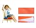 CrazySell Sturdy Oxford Dismountable Adjustable Harness Baby Toddler Infant Cushion Dining Chair On the Go Booster Seat Bag Travel Storage Chair (Red)