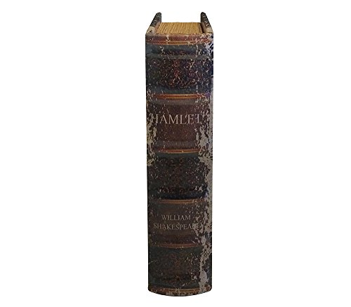 Hohles Buch Geheimfach SHAKESPEARES HAMLET Buchsafe Antik-Stil 15cm - 3