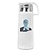Produktbild Handson Edelstahl Vakuum Isoliert Drink Cup Video Game Man Poster Thermo-Reisen Tumbler weiß 14oz/350 ml