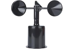 Yardwe Anemometer Gehäuse Aus Robustem Abs Windgeschwindigkeitsmesser Schutz Leicht Und Kompakt Wetterfest Für Garten Und Wetterstationen 6.5 X 4.7 Zoll