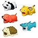 Price comparison product image leegoal Cute Animal Cable Bites, Cable Protector for iPhone Cable Cord Cute Animal Phone Accessory Protects Cable Accessory (5PCS)