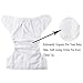 iZiv(TM) Newborn Organic Infant Waterproof/Adjustable/Reusable/Washable Pocket Cloth Diaper Fit Babies 0-3 Years(Red Blue)
