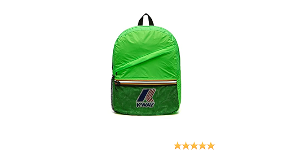 K-Way Zaino Unisex Le Vrai 3.0 Francois K006X60 PESN Z18 Green Fluo, Unica  MainApps : MainApps: Amazon.it: Valigeria