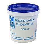 Rügen Latex Bindemittel 750ml farblos Klebekraftverstärker...