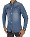 Produktbild JACK & JONES Herren Jeanshemd Jjesheridan Shirt L/S (XXL, Blau (Medium Blue Denim Fit:Slim))