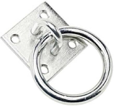 Cottage Craft Galvanised Tie Ring Galvanised (One Size) (Metallic)