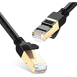 UGREEN 11271 5m Cat7 U/FTP (STP) Negro - Cable de Red (5 m, Cat7, U/FTP (STP), RJ-45, RJ-45, Negro)