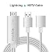 Produktbild MobieCube Lightning TO HDMI Adapter [Plug and Play für iPhone und Samsung, keine Notwendigkeit Hotpots / Einstellung]