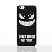 Produktbild iPhone 5/5s Don't Touch My Phone Silikonhülle / Gel Hülle für Apple iPhone 5s 5 SE / Schirm-Schutz und Tuch / iCHOOSE / Gengar