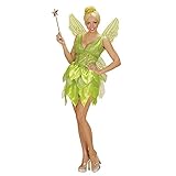 -Vestido -Alas WIDMANN 02292 - Disfraz de Adulto de Hadas Fantasy Vestido, alas