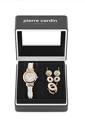 Preisvergleich Produktbild Pierre Cardin Geschenk-Set PCX6007L257 für Damen Roségold / Weiß 4-teilig