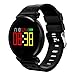 Produktbild LCLrute Gute Qualität Bluetooth Smart Watch IP68 Wasserdicht Fitness Tracker Blutdruck Pulsmesser (Schwarz)
