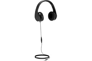 Steinberg Systems Auriculares para Buscador de Metales SBS-HP-100 (Conectores de Audio de 3,5 mm, Cable de Auricular de 188 cm, Diadema Ajustable, Protección Acolchada del pabellón auditivo)