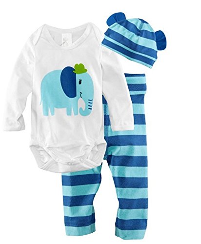 Babay Pajamas Set Elephant3-6 months