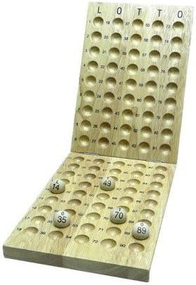 all4yourparty Control Board Board 75 System Tombola Lucky Lottery Game Board Game