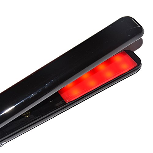 YOUFANGZHUANG Ultrasonic Infrared Hair Care Iron Restores The Damaged Hair LCD Display Hair Treatment Styler Cold Iron Hair Straightener