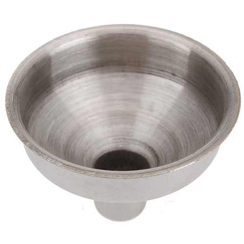 2 Stk Edelstahl Trichter für Flachmann Schnapsflasche Einfülltrichter Groß Ø 8mm - 3