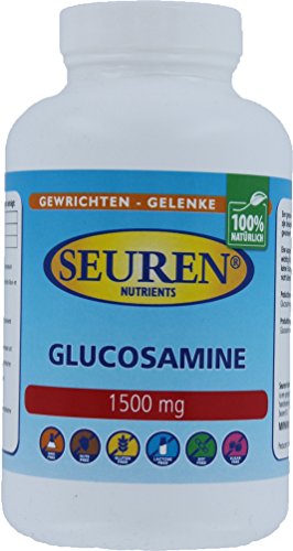 Preisvergleich Produktbild Glucosamine 1500mg 200 Tabletten Glutenfrei, Laktosefrei und Zuckerfrei