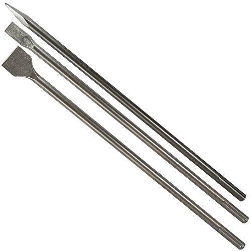 SDS-Max Meißel Set 3 Stück (600 mm)