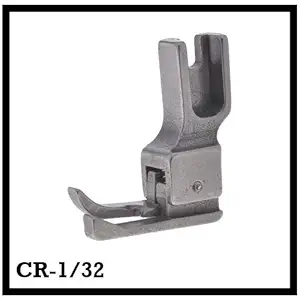 IMPORTED PRESSURE FOOT CR 1/8, 1/16, 1/32 ONLY FOR INDUSTRIAL SEWING MACHINES ( Artisan, Brother, Consew, Econosew,Gemsy, Juki, Mitsubishi, Pfaff, Singer, Sunstar, Yamato + More) (CR 1/32)