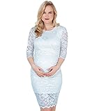 KRISP Umstandsmode Mini Spitzenkleid Party Umstandskleid