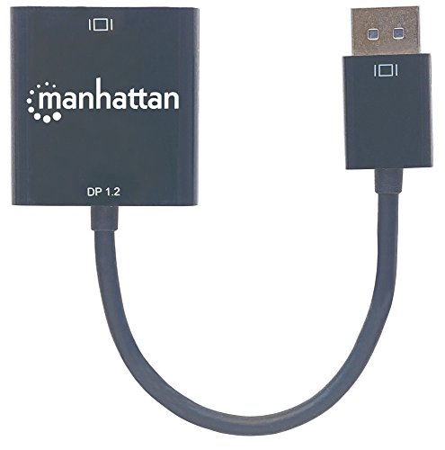 Manhattan 152228 DisplayPort 1.2a-Stecker auf DVI-D-Buchse, 23cm schwarz - 4
