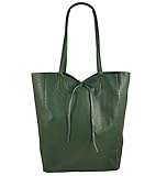 Damen Echtleder Shopper mit Innentasche in vielen Farben...