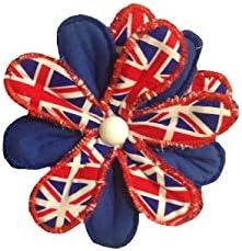 Union Flag Flower Decorative Brooch / Corsage / Bag Accessory