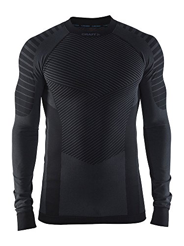 Craft Uomo Active Intensity CN LS M BL/Granite M Base Layer, Black/Granite, M