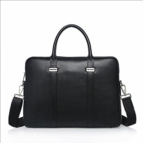 D wallet Men 'S Handbag Horizontal Business Business Large Capacity Men' S Bag Messenger Bag Fashion Briefcase Casual Backpack,Black