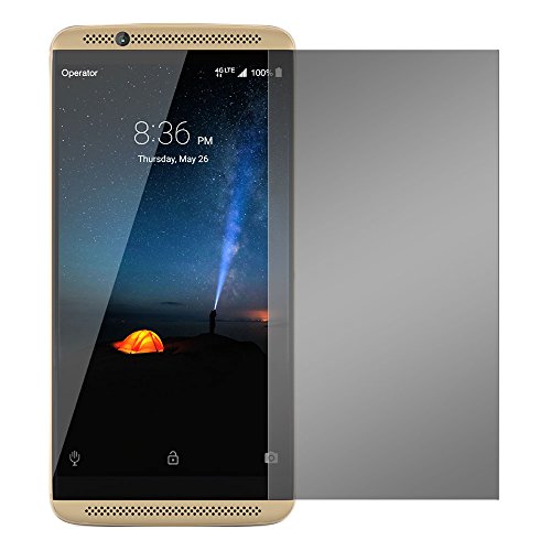 Slabo Blickschutzfolie für ZTE Axon 7 Sichtschutz Displayschutzfolie (verkleinerte Folien, aufgrund der Wölbung des Displays) "View Protection" FARBE - privacy MADE IN GERMANY