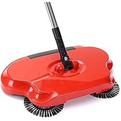 VelKro Krevia Whirl Wind Sweeper mop New Designe And Easy Use Auto Spin Hand Push Sweeping Broom Floor Dust Cleaning Sweeper Cleaner Mop Tool-Color May Very