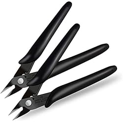 Boenfu - Lot de 2 pinces coupantes de côté, pour câble, bijoux, travaux pratiques